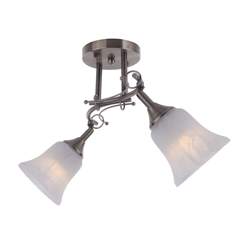 Люстра на штанге IDLamp 851/2PF-Oldbronze