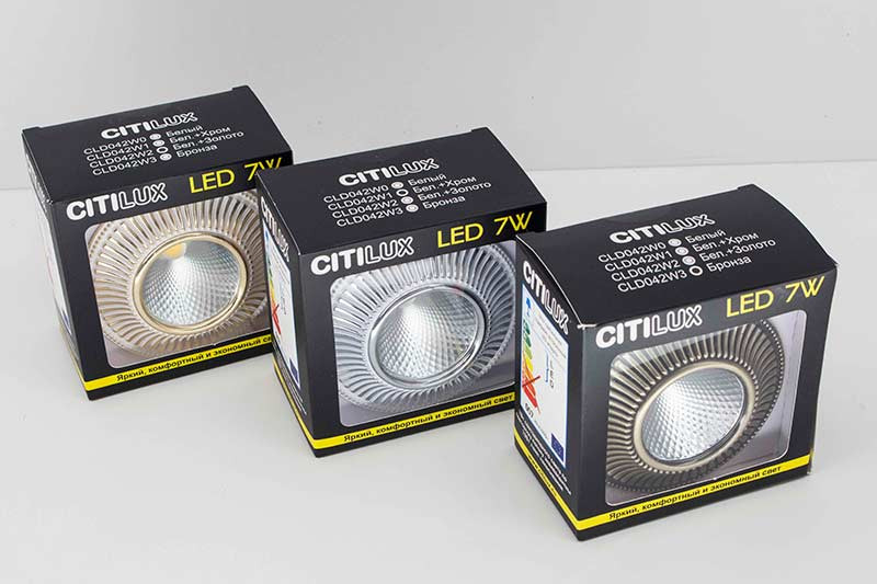 Встраиваемый светильник Citilux CLD042W0