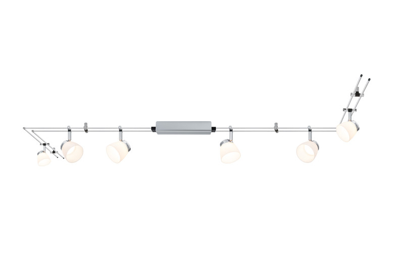 95197 Светильник - комплект DC Set GlassLED II 6x4W, 30VA, хром матовый Paulmann