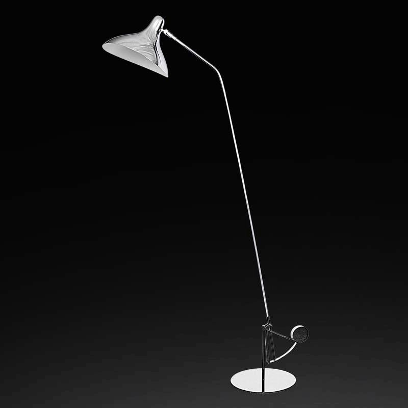 Lightstar 764704*** (ML14003041-1А) Торшер MANTI 1х40W E14 Chrome, шт lightstar 764604 mв14003041 1а бра manti 1х40w e14 chrome шт