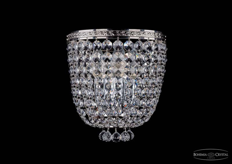 Бра Bohemia Ivele Crystal 1928/3S/Ni