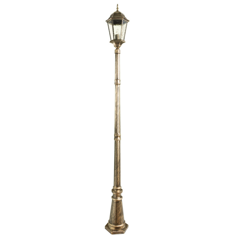 Садово-парковый светильник ARTE Lamp A1207PA-1BN садово парковый светильник amber lamp серебряный с чёрным 9123в