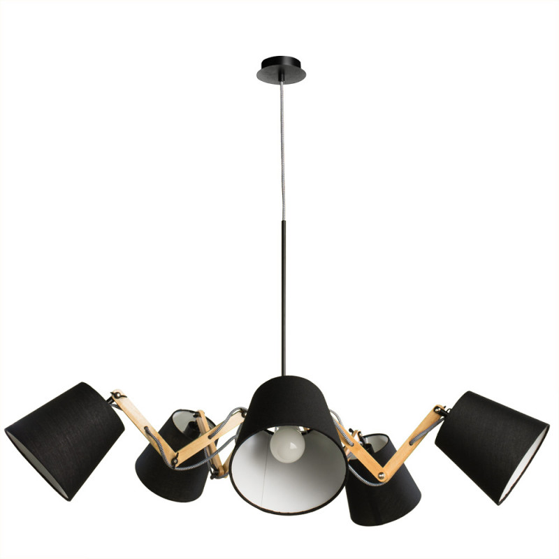 Подвесная люстра ARTE Lamp A5700LM-5BK подвесная люстра arte lamp a7011sp 5bk