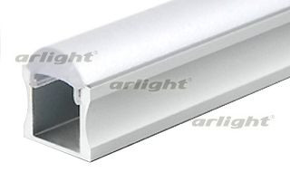 Фото Arlight Профиль с экраном ALU-SLIM-H15-2000 ANOD+FROST. Купить с доставкой