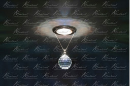 Встраиваемый светильник Kantarel CD 001.3.1 crystal AB MR16 40 mm