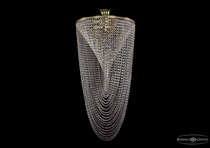 Каскадная люстра Bohemia Ivele Crystal 1921/45-100/G