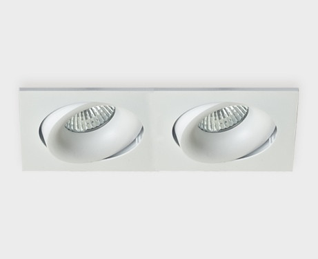 Встраиваемый светильник ITALLINE DE-202 white потолочный светильник italline m02 85115
