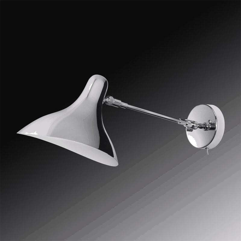 Lightstar 764604*** (MВ14003041-1А) Бра MANTI 1х40W E14 Chrome, шт бра 804620 chrome white lightstar 955809