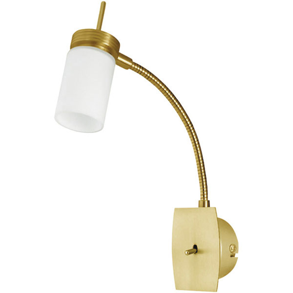 Бра N-Light S4678BM.OM.WG satin brass