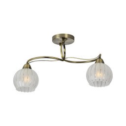 Накладная люстра IDLamp 237/2PF-Oldbronze