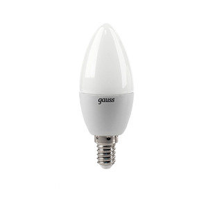Фото Gauss Лампа 4W E14 2700K Gauss LED свеча металл. Купить с доставкой