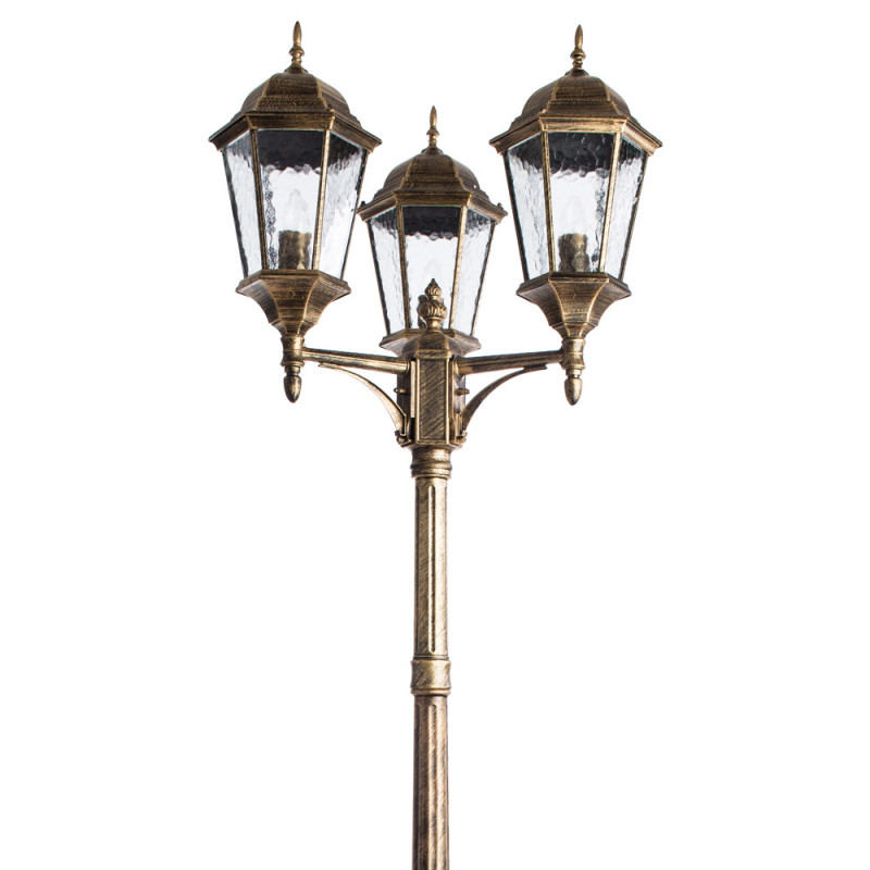 Садово-парковый светильник ARTE Lamp A1207PA-3BN садово парковый светильник arte lamp pegasus a3151pa 3bn