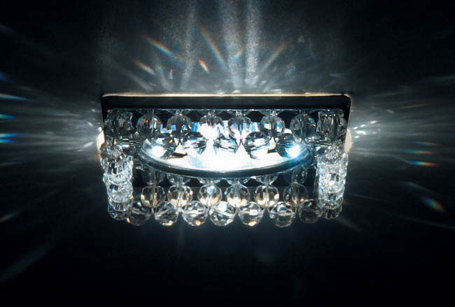 Встраиваемый светильник Donolux DL065.02.1 crystal