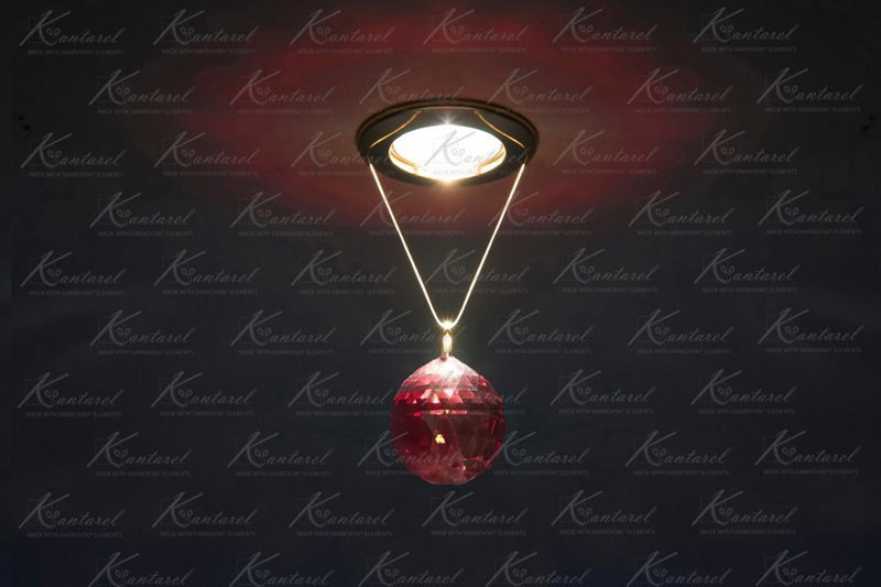 Встраиваемый светильник Kantarel CD 001.2.6 bordeaux MR16 40mm