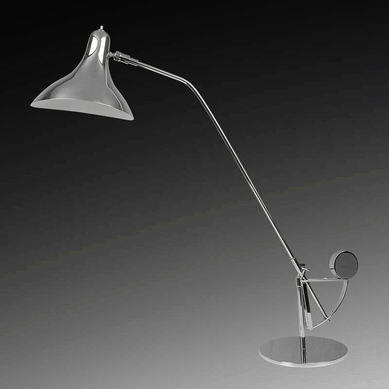 Lightstar 764904*** (MТ14003041-1А) Настольная лампа MANTI 1х40W E14 Chrome, шт lightstar 764604 mв14003041 1а бра manti 1х40w e14 chrome шт