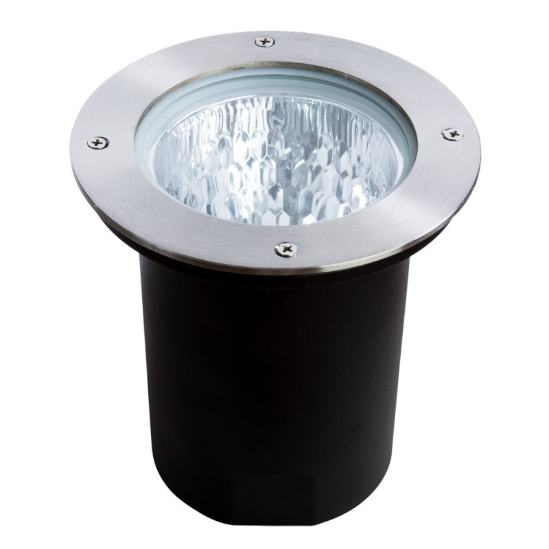 светодиодный светильник тротуарный грунтовый feron sp4111 3w 2700k 230v ip67 32012 Тротуарный светильник ARTE Lamp A6013IN-1SS