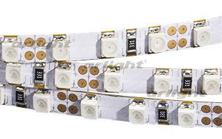 Фото Arlight Лента RT 2-5000 12V Yellow-5mm 2x(3528,600LED,LUX). Купить с доставкой