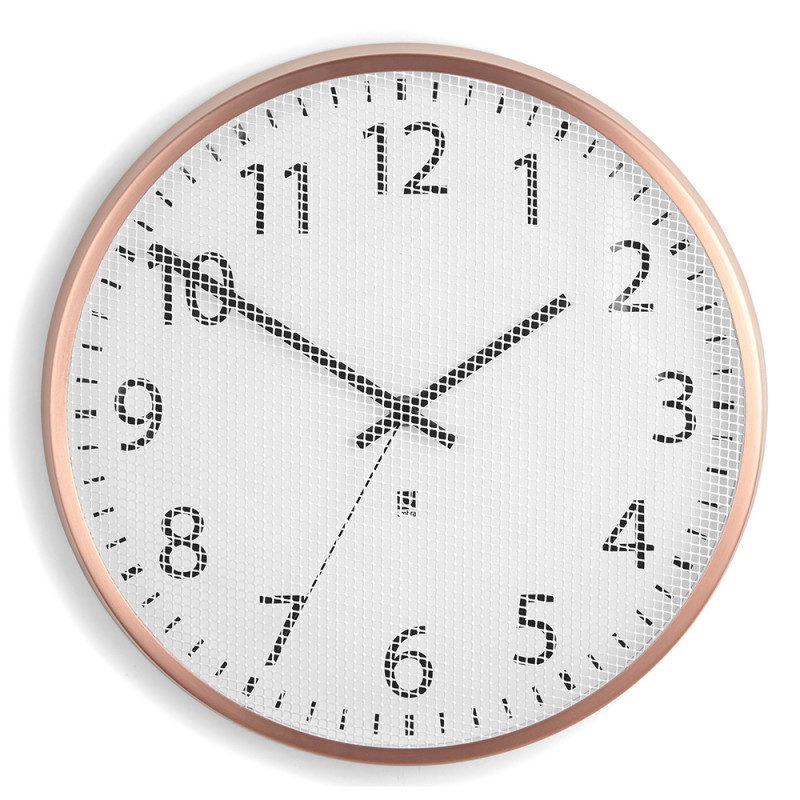 Umbra Часы настенные perftime медь umbra