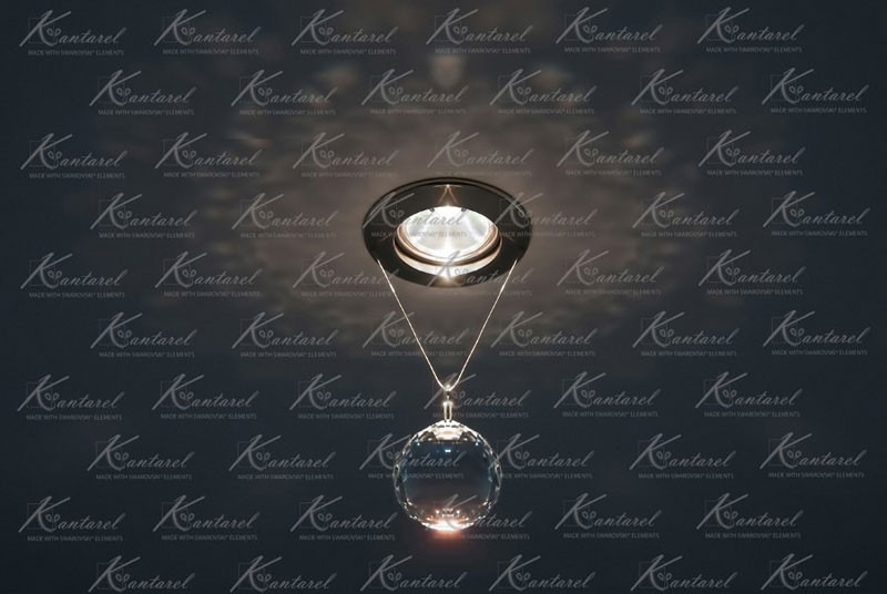 Встраиваемый светильник Kantarel CD 001.3.1 crystal MR16 30mm