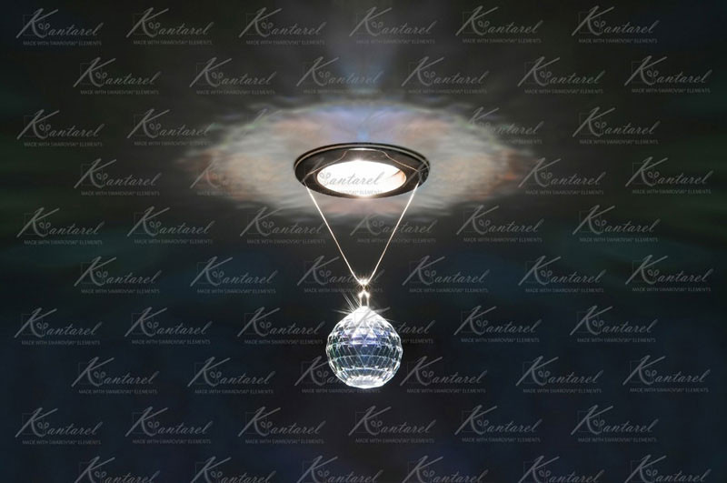 Встраиваемый светильник Kantarel CD 001.2.1 crystalAB MR16 40mm