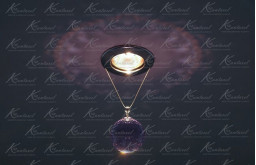 Встраиваемый светильник Kantarel CD 001.3.5 violet MR16 40mm