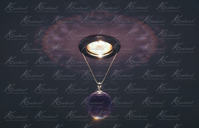 Встраиваемый светильник Kantarel CD 001.3.5 violet MR16 40mm