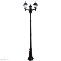 Садово-парковый светильник ARTE Lamp A1017PA-3BK