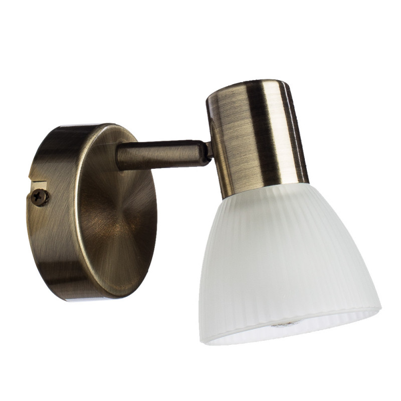 Спот ARTE Lamp A5062AP-1AB спот настенно потолочный накладной бронза arte lamp parry e14 40 вт ip20 под 1 лампу a5062ap 1ab
