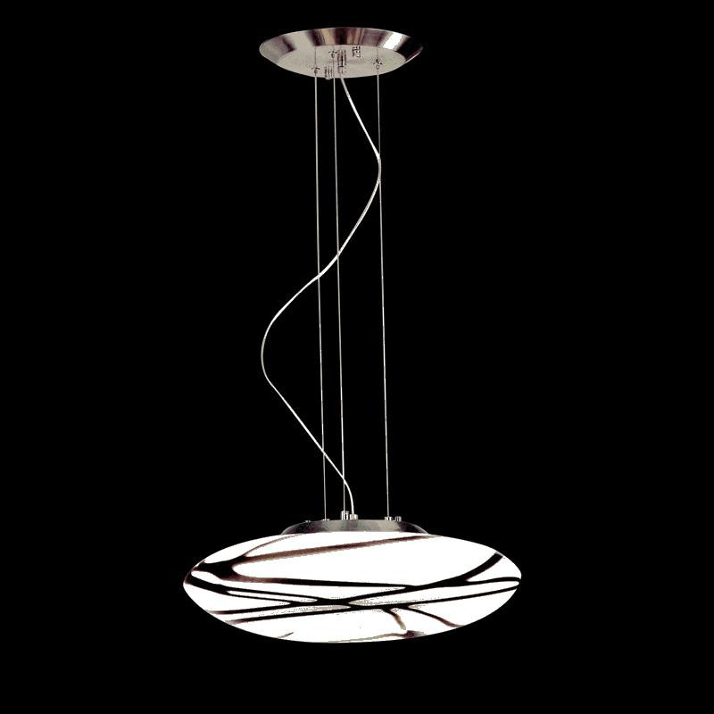 Фото Lightstar 804131 (MD72-1L) !2 КОР! Люстра CIOCCOLATO 3х40W E14 НИКЕЛЬ/БЕЛЫЙ+КОРИЧ, шт. Купить с доставкой