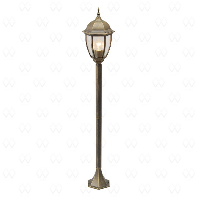 Садово-парковый светильник DeMarkt 804040501 садово парковый светильник arte lamp a1036pa 1bk