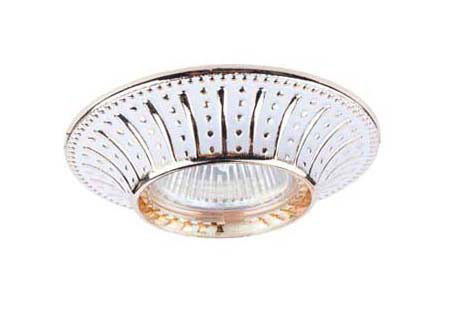 Встраиваемый светильник Donolux N1582-White+Gold stripe встраиваемый светильник donolux n1630 white gold