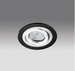 Встраиваемый светильник ITALLINE SAC021D BLACK/SILVER