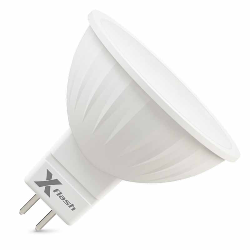 Светодиодная лампа X-Flash 46164 10 шт лот 12 в 220 в mr16 gu10 gu5 3 светодиодная лампа 3 вт 5 вт светодиодная лампа cob лампа точечный светильник светодиодная лампа 24 120 градусов