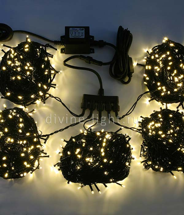 LED гирлянда на деревья Laitcom KFT900-2W11-1CH комплект laitcom 5 белых нитей по 20м 900 led