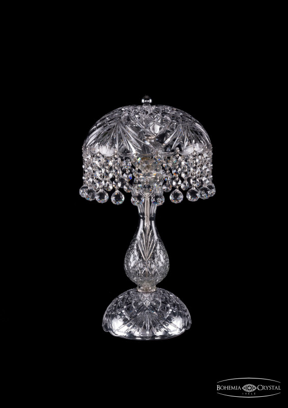 Настольная лампа Bohemia Ivele Crystal 5011/22-42/Ni/Balls