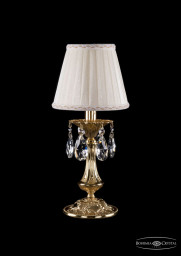 Настольная лампа Bohemia Ivele Crystal 1702L/1-30/G/SH3A-160
