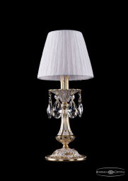 Настольная лампа Bohemia Ivele Crystal 1702L/1-30/GW/SH32-160