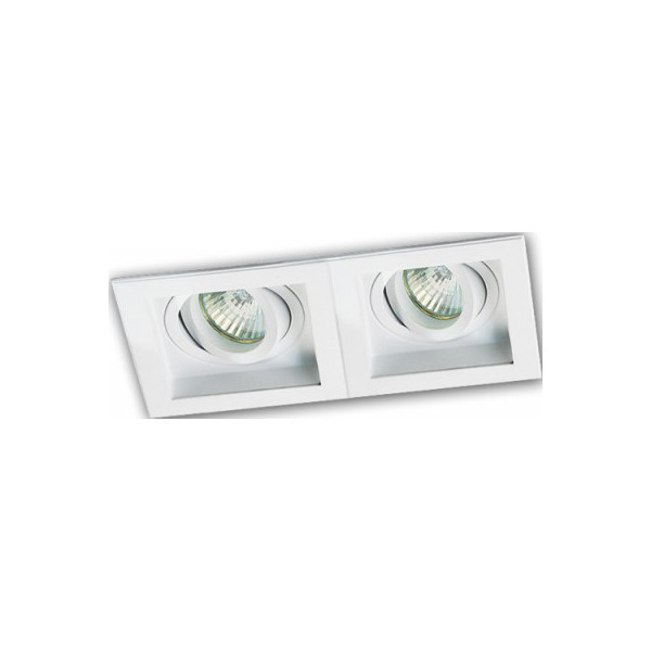 Встраиваемый светильник ITALLINE DY 1681/2 white потолочный светильник italline m02 85115