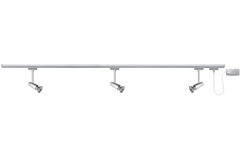 URail System Start-Set  3x50W Chrom matt