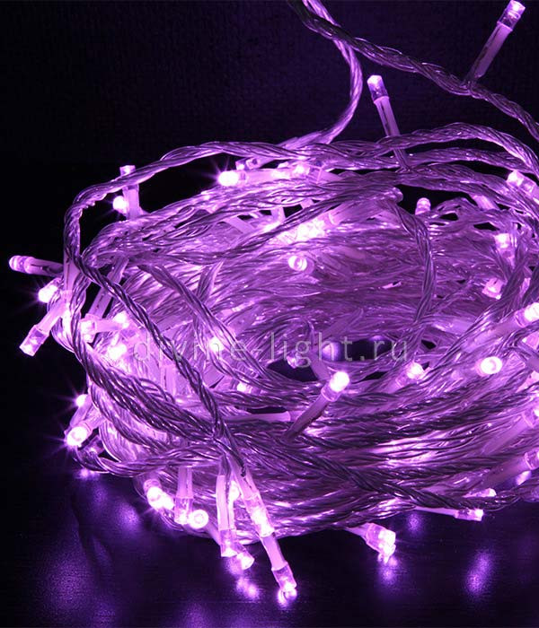 LED гирлянда на деревья Laitcom KDD600C-10-1L лиловый