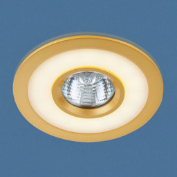 Встраиваемый светильник Elektrostandard 1052 MR16 GD золото