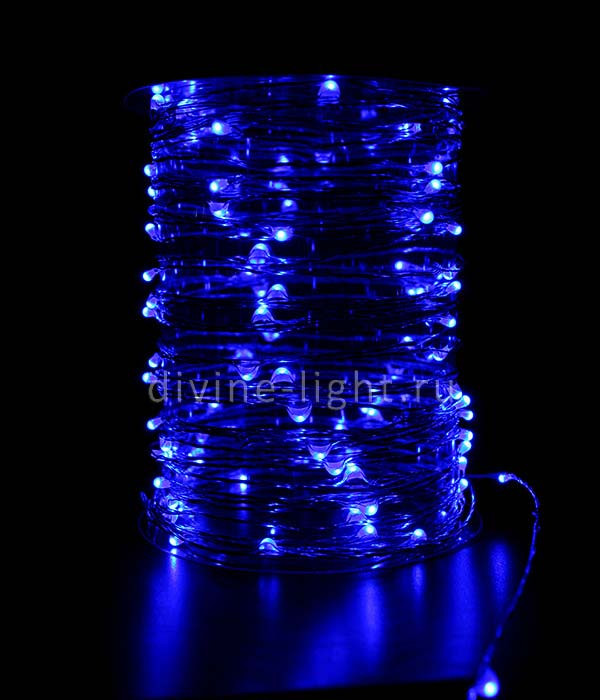 Светодиодная нить Laitcom Rosa 100-10-B дюралайт световая нить со светодиодами 3w 50м 230v 72led м 11х17мм синий led f3w