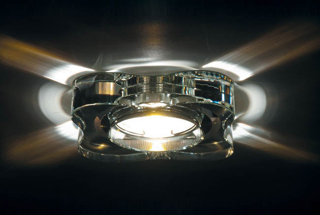 Встраиваемый светильник Donolux DL018B светильник встраиваемый ecola круглый с хрусталиками прозрачный и аметист хром mr16 gu5 3 cd4141