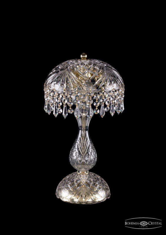 Настольная лампа Bohemia Ivele Crystal 5011/22-42/G/Drops