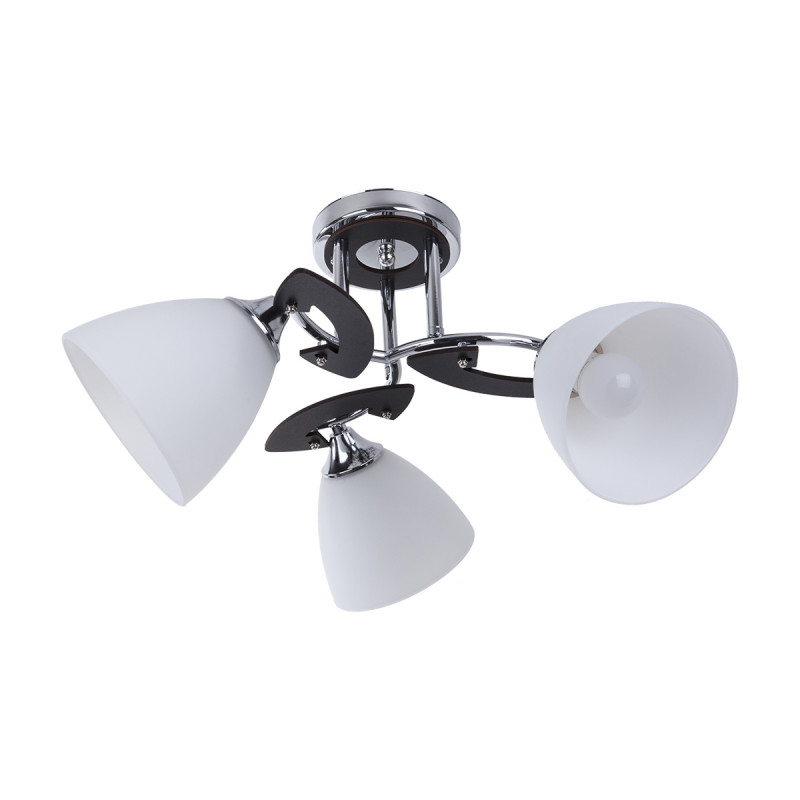 Люстра на штанге IDLamp 279/3PF-Blackchrome