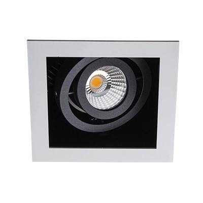 Встраиваемый светильник ITALLINE DL 3014 white/black трековый светодиодный светильник italline tr 3007