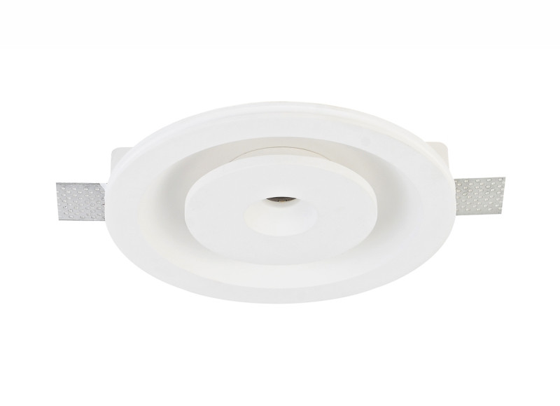 Фото Donolux Donolux светодиодный встраиваемый светильник, белый, габариты: D240мм H38 мм, 4,8Вт, 3000К, 480Lm+ис. Купить с доставкой