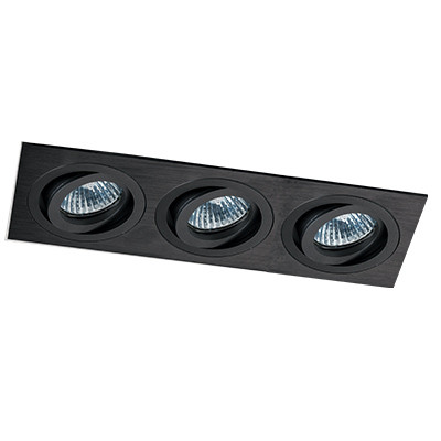 Встраиваемый светильник ITALLINE SAG303-4 black/black встраиваемый светильник italline universal rd black