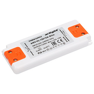 Фото Arlight Блок питания ARV-HL12015A-Slim (12V, 1.25A, 15W). Купить с доставкой