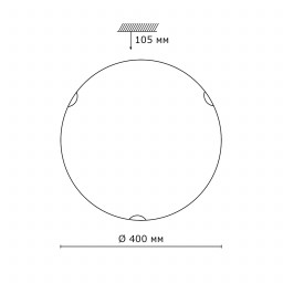 Накладной светильник Sonex 223
